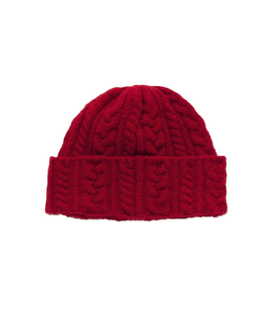 [HOWLIN] CABLE FESTIVAL HAT‘RED FIRE’