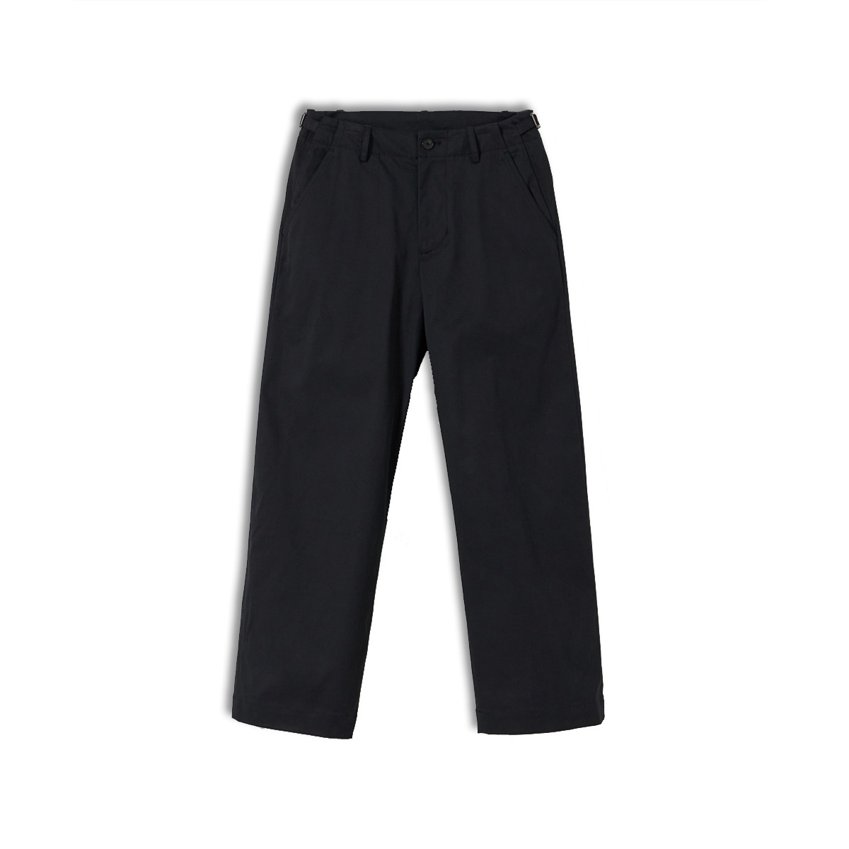 [YOUTH] WIDE CHINO PANTS &#039;BLACK&#039;