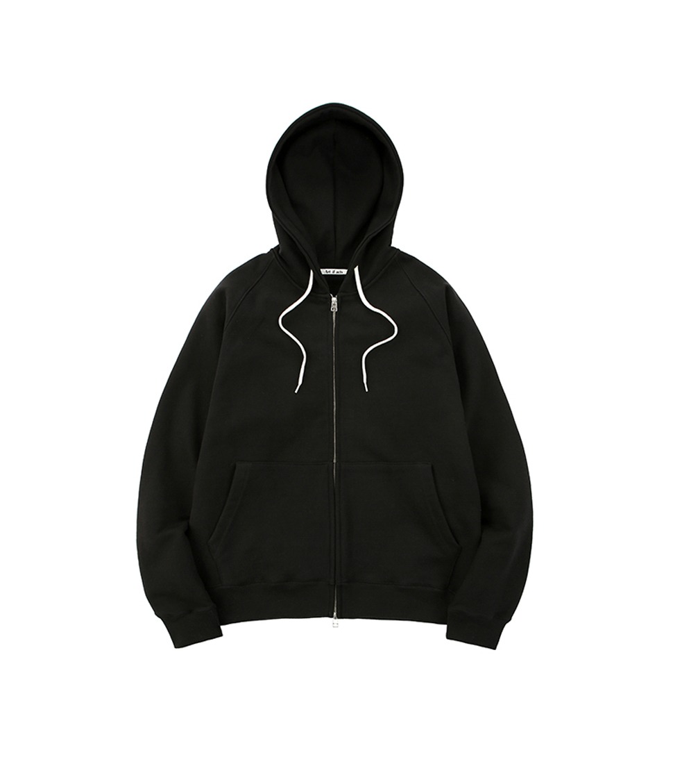 [ART IF ACTS]HEAVY HOODED SWEAT SHIRT (ZIPUP) &#039;BLACK&#039;
