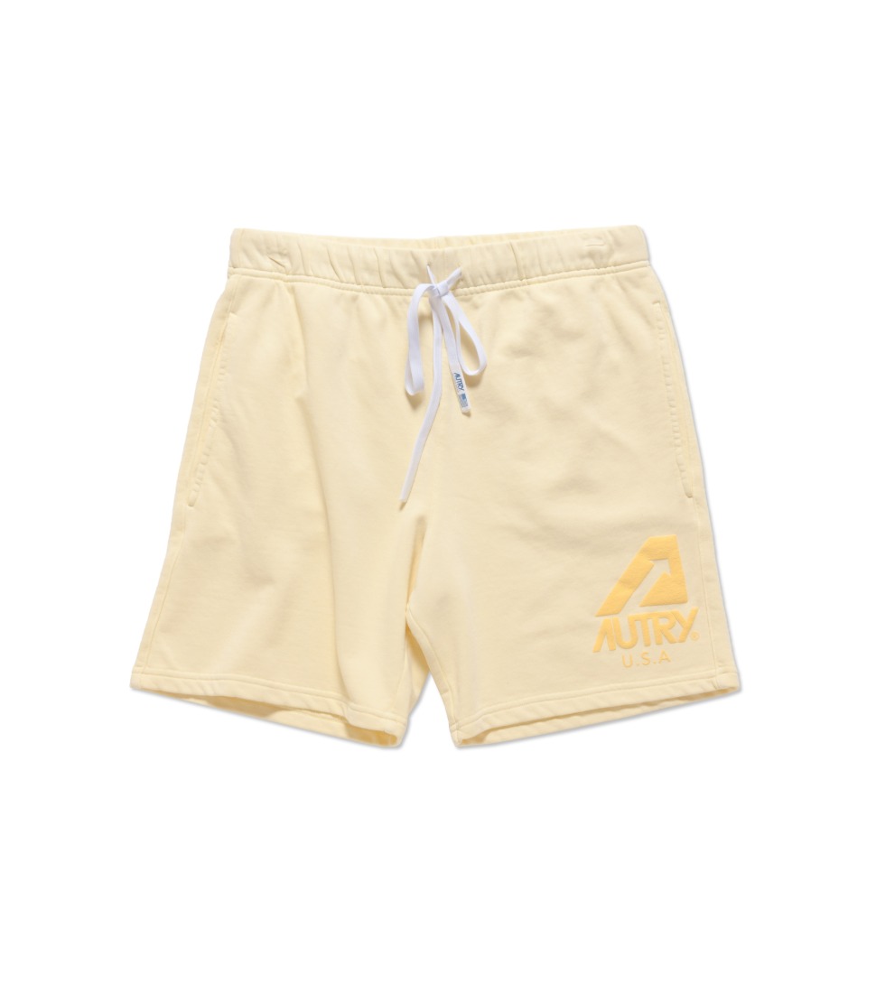 [AUTRY]SHORTS MATCHPOINT MAN LOGO &#039;YELLOW&#039;