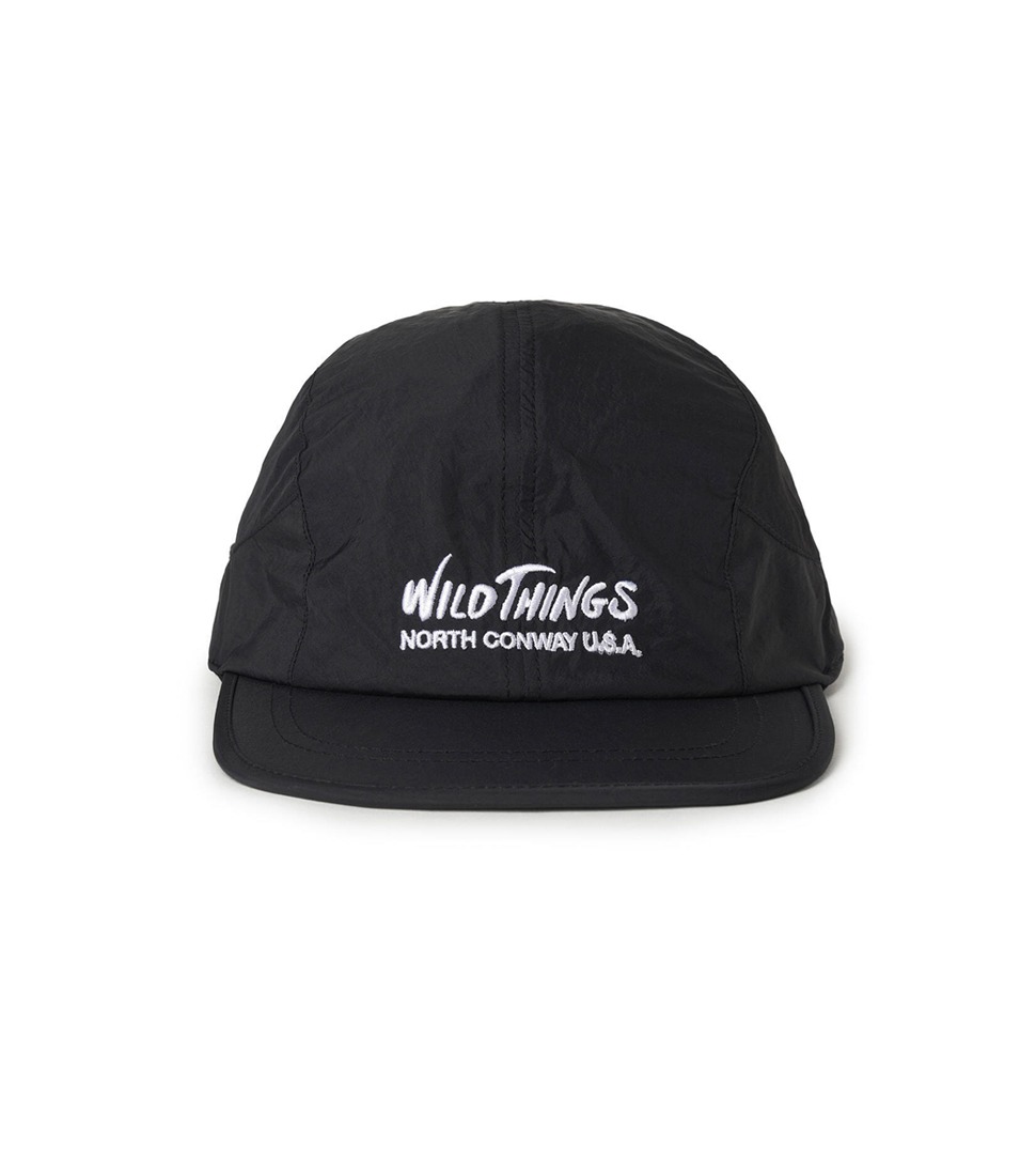 [WILD THINGS]WT LOGO NYLON CAP &#039;BLACK&#039;