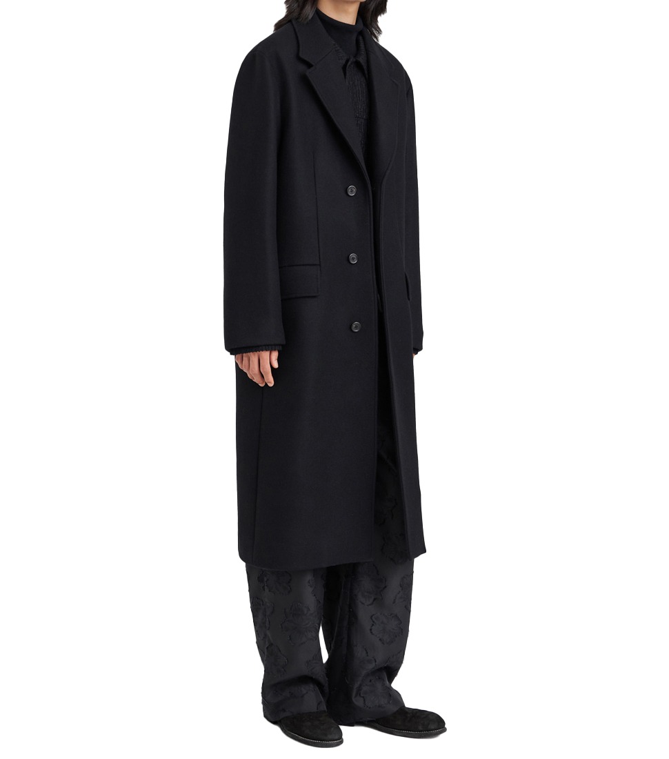 [YOUTH] CHESTERFIELD COAT &#039;BLACK&#039;
