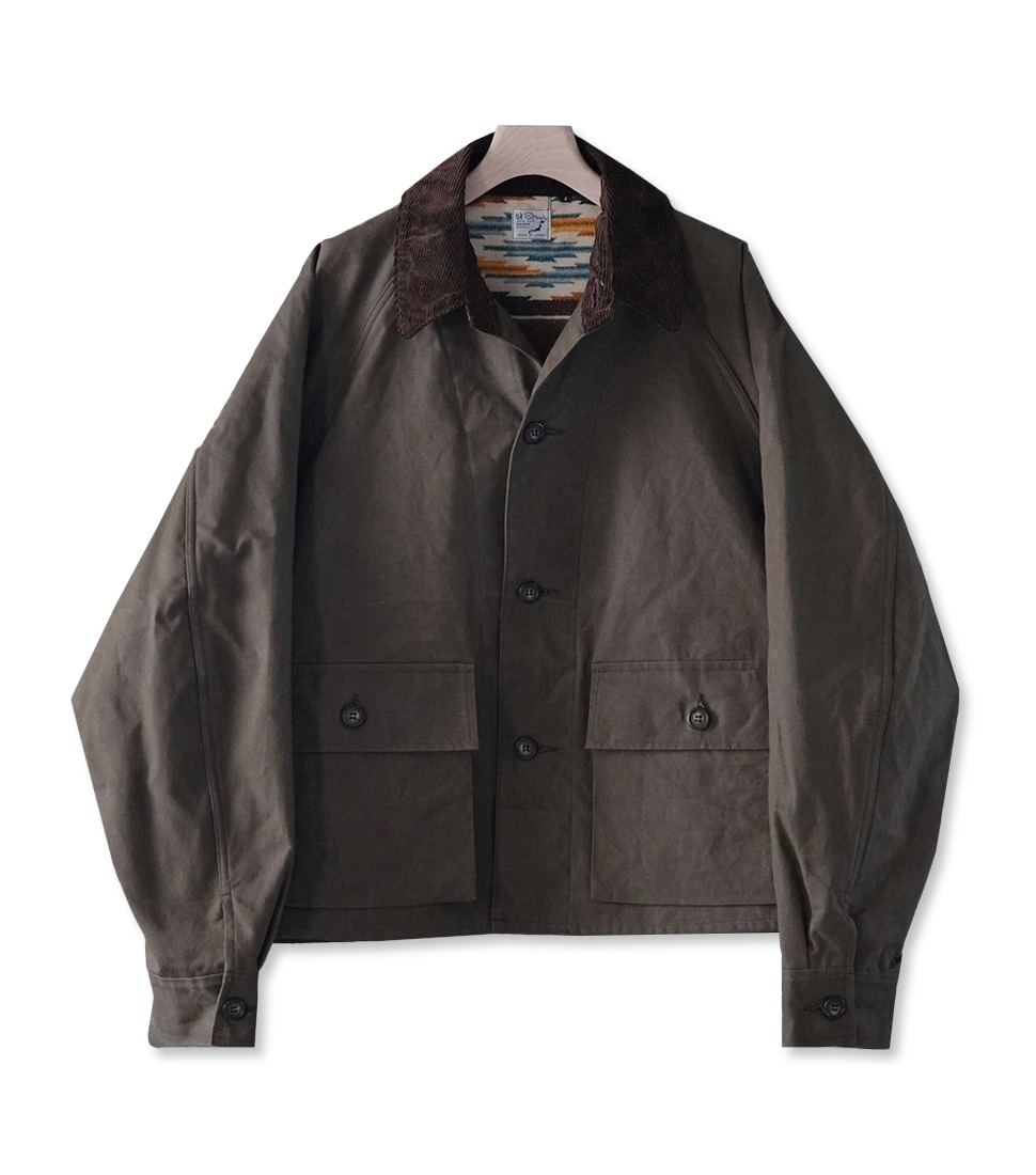 [ORSLOW]MEXICAN LINING HUNTING JACKET (UNISEX) &#039;COFFE BROWN&#039;