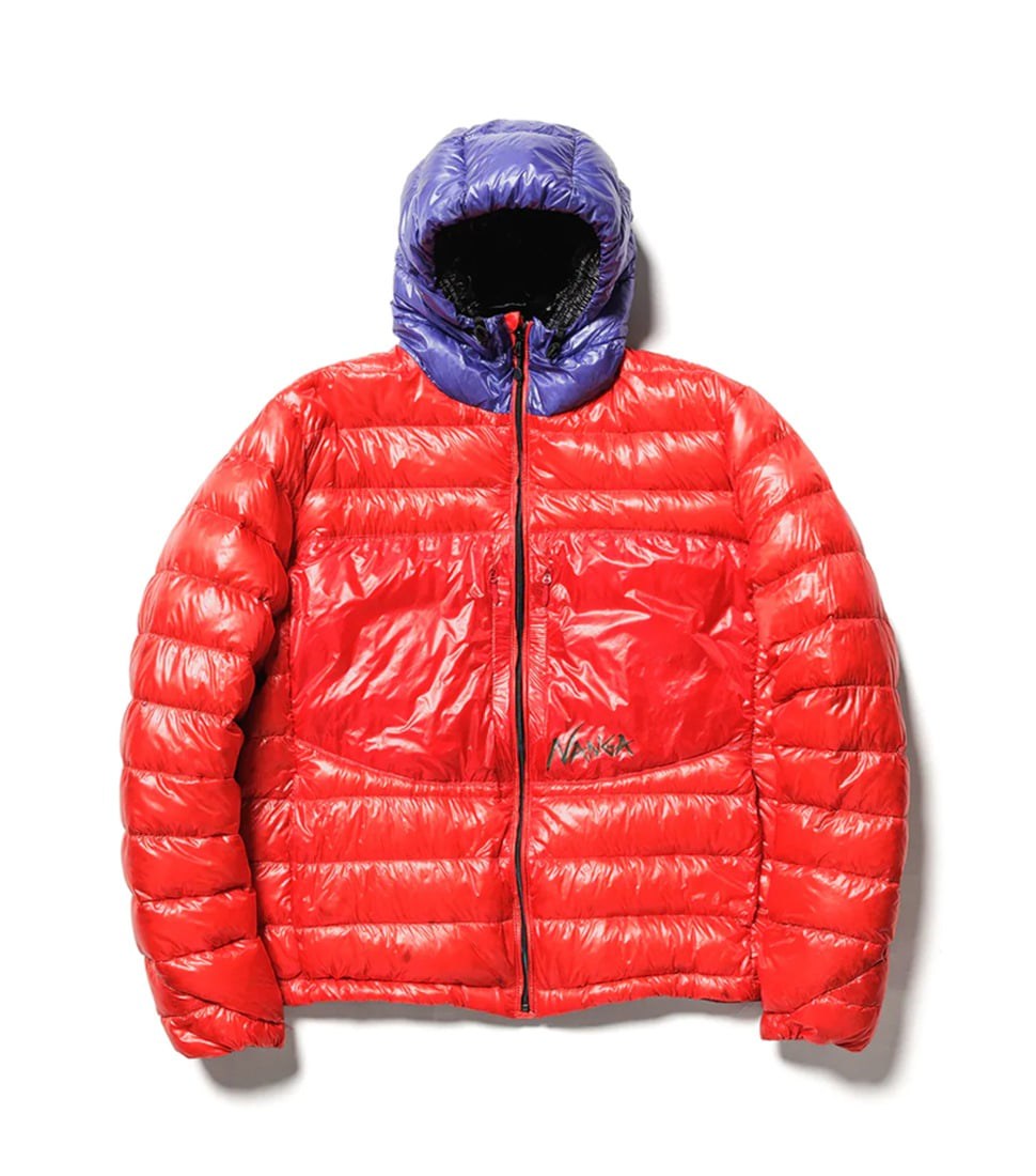 [NANGA]AERIAL DOWN PARKA PACKABLE&#039;RED&#039;