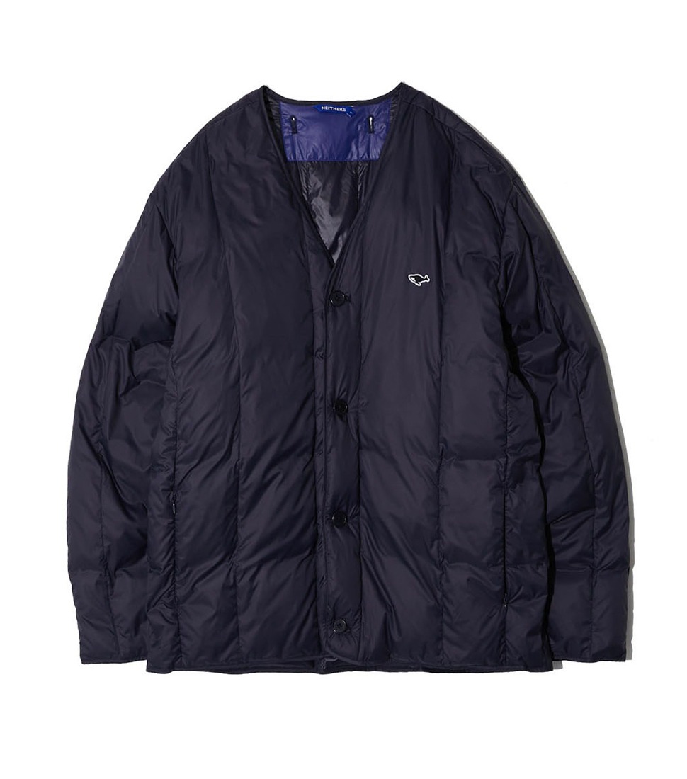 [NEITHERS] GOOSE DOWN L/S INNER JACKET &#039;NAVY&#039;