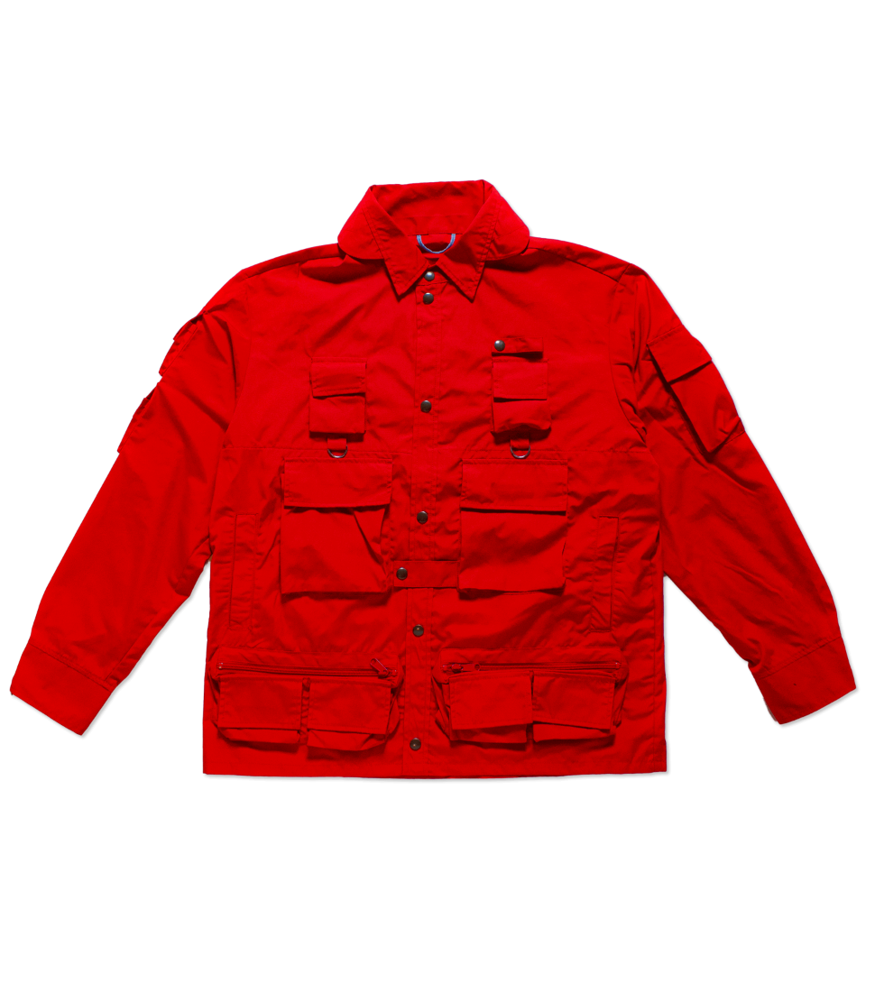 [KENNETH FIELD]RIVER GUIDE JACKET&#039;RED&#039;