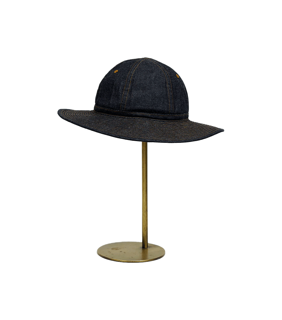 [NIGEL CABOURN]DECK HAT&#039;INDIGO&#039;