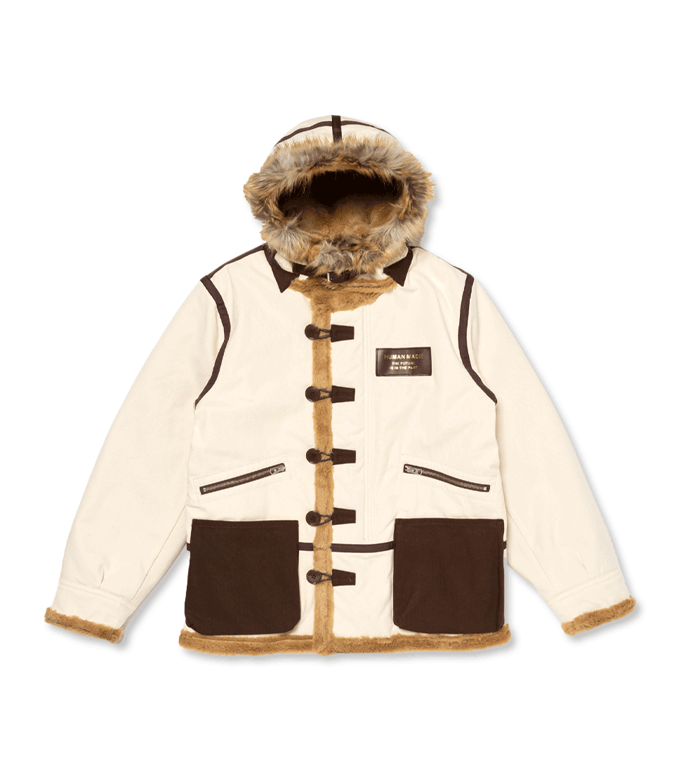 [HUMAN MADE]MILITARY CANVAS COAT &#039;BEIGE&#039;