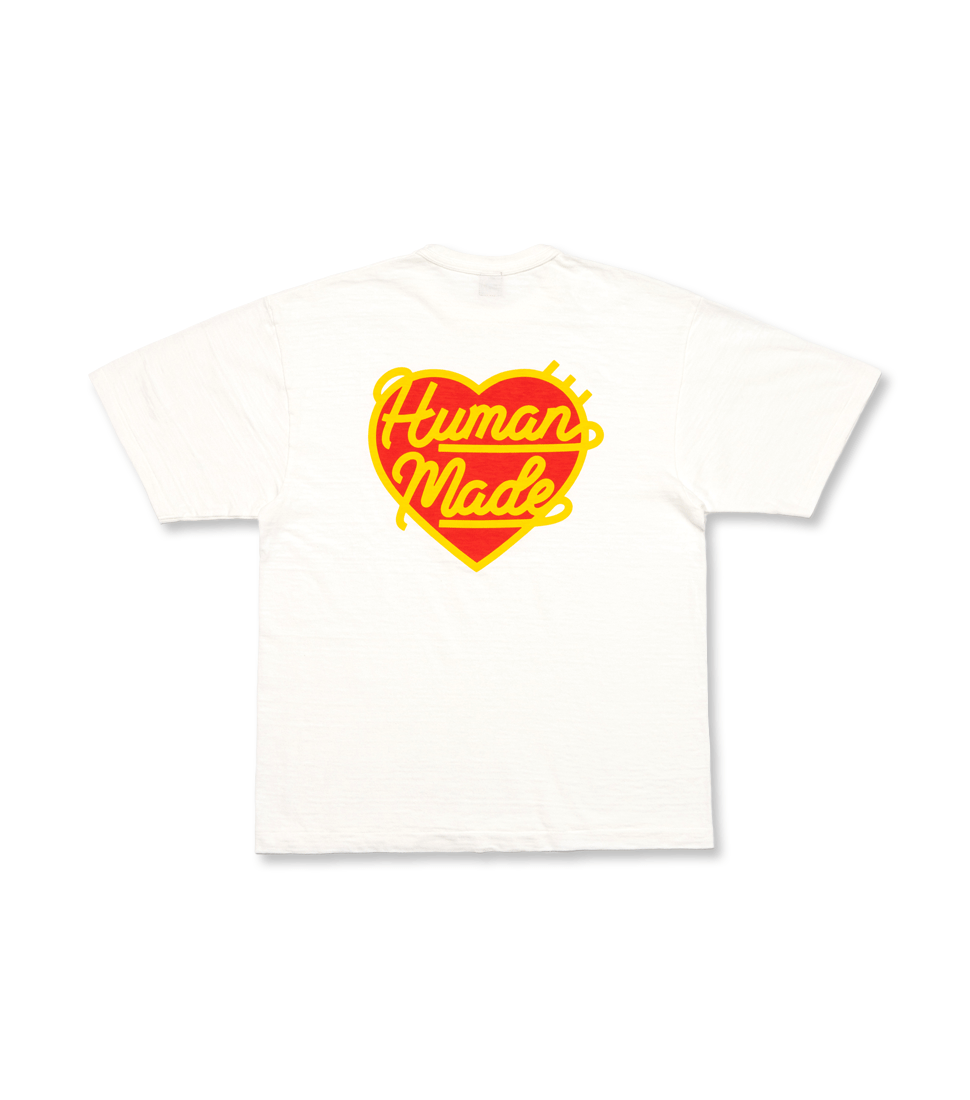 [HUMAN MADE]HEART BADGE T-SHIRT &#039;WHITE&#039;