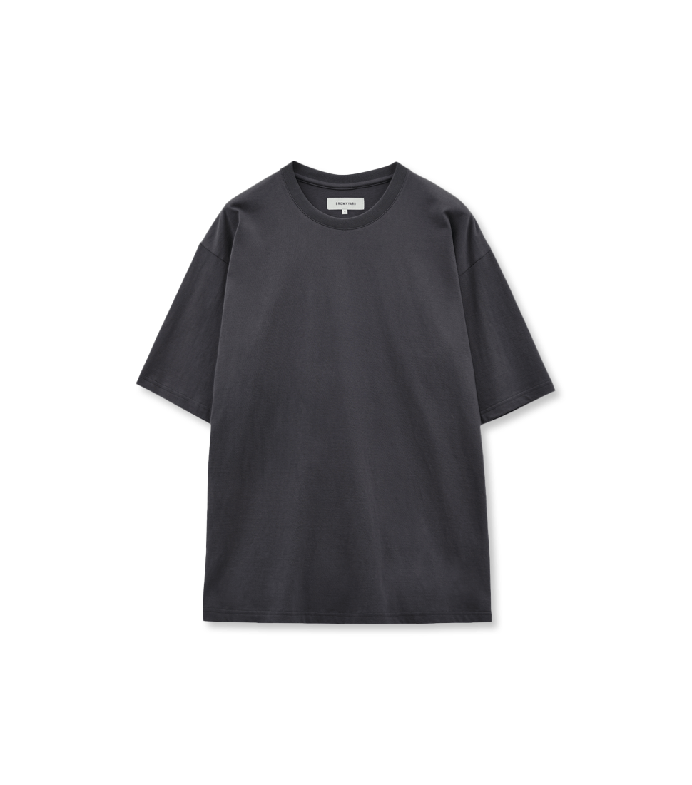 [BROWNYARD] ONE DAY T SHIRT&#039;CHARCOAL’