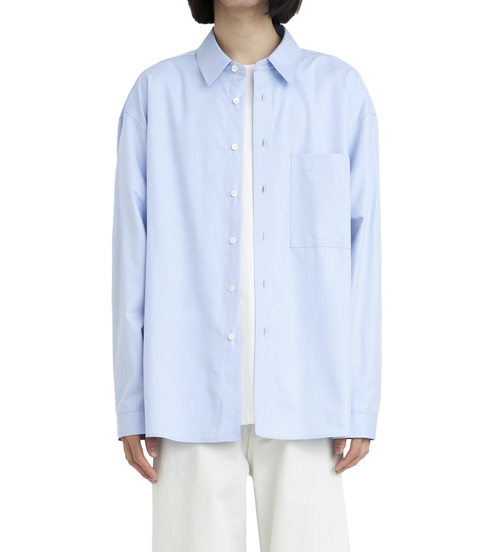 [YOUTH] LOOSED SHIRT &#039;SKY BLUE&#039;