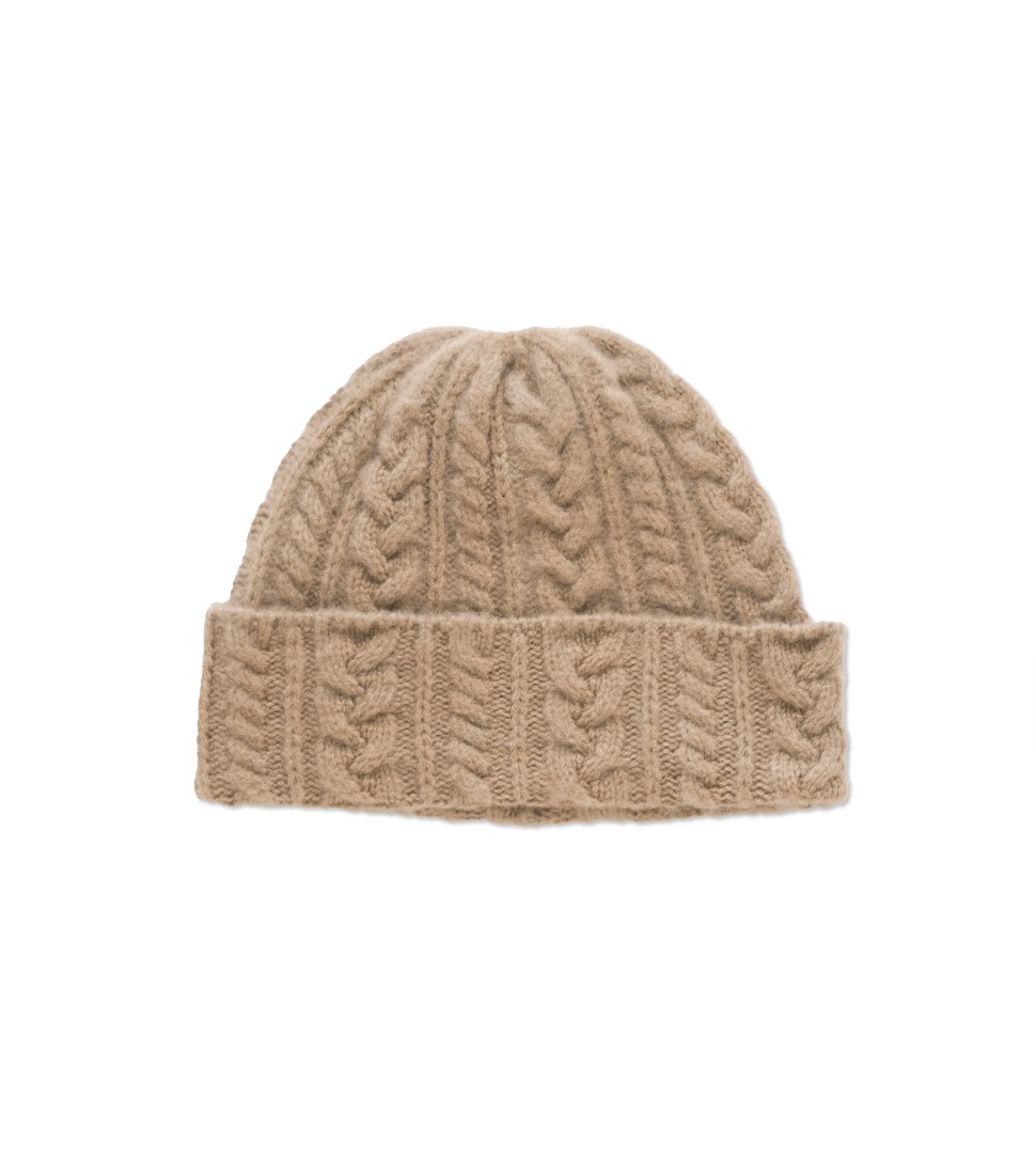 [HOWLIN] CABLE FESTIVAL HAT‘CAMEL’